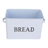 Metal Bread Box with Handle Multifunction Excellent Sealed Iron Retro Bread Storage Container For Kitchen Countertop