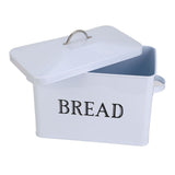 Metal Bread Box with Handle Multifunction Excellent Sealed Iron Retro Bread Storage Container For Kitchen Countertop