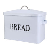 Metal Bread Box with Handle Multifunction Excellent Sealed Iron Retro Bread Storage Container For Kitchen Countertop