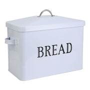 Metal Bread Box with Handle Multifunction Excellent Sealed Iron Retro Bread Storage Container For Kitchen Countertop