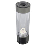 Hydrogen Water Bottle 400ml 2 Modes Type C 5V Sealed Portable Hydrogen Water Ionizer Machine for Daily Use Gray