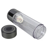 Hydrogen Water Bottle 400ml 2 Modes Type C 5V Sealed Portable Hydrogen Water Ionizer Machine for Daily Use Gray