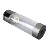 Hydrogen Water Bottle 400ml 2 Modes Type C 5V Sealed Portable Hydrogen Water Ionizer Machine for Daily Use Gray