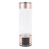 Hydrogen Water Bottle 400ml 2 Modes Type C 5V Sealed Portable Hydrogen Water Ionizer Machine for Daily Use Gold In Australia - Darrahopens
