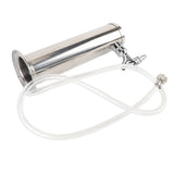 Single Tap Stainless Steel Draft Beer Tower 3 Inch Column Draft Beer Tower Dispenser Kit for Parties Pubs Restaurants Stainless Steel color In Australia - Darrahopens