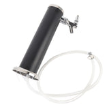 Single Tap Stainless Steel Draft Beer Tower 3 Inch Column Draft Beer Tower Dispenser Kit for Parties Pubs Restaurants Black color