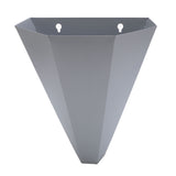 Chicken Cone Medium Size Stainless Steel for Poultry Restraining Killing Flat Back Easy to Wash