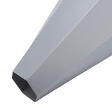 Chicken Cone Medium Size Stainless Steel for Poultry Restraining Killing Flat Back Easy to Wash