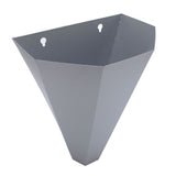 Chicken Cone Medium Size Stainless Steel for Poultry Restraining Killing Flat Back Easy to Wash