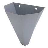 Chicken Cone Medium Size Stainless Steel for Poultry Restraining Killing Flat Back Easy to Wash