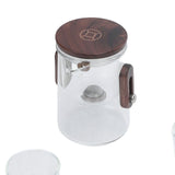 Glass Teapot with Strainer 330ml Magnetic Filtration Pot Water Separation Glass Teapot with 3 Cups for Home Outdoor Office In Australia - Darrahopens