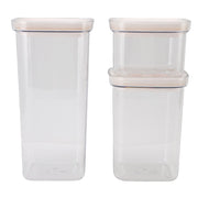 Cereal Storage Container Reusable Plastic Transparent Multipurpose Sealed Grain Can for Cereal Grains 6 Packs 2000ml X 1+1300ml X 2+600ml X 3 In Australia - Darrahopens