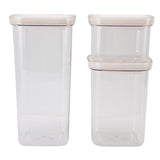 Cereal Storage Container Reusable Plastic Transparent Multipurpose Sealed Grain Can for Cereal Grains 8 Packs 2000ml X 1+1300ml X 2+600ml X 5 In Australia - Darrahopens