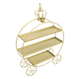 Dessert Cupcake Stand 3 Tier Cup Cake Holder Tiered Serving Tray for Cupcakes Donuts Fruits Tea Party Birthday Weeding Gold