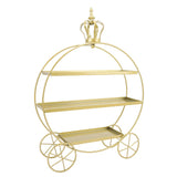 Dessert Cupcake Stand 3 Tier Cup Cake Holder Tiered Serving Tray for Cupcakes Donuts Fruits Tea Party Birthday Weeding Gold