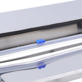 Manual Food Wrap Film Dispenser 304 Stainless Steel Stretch Film Packing Wrapper Machine for Home Kitchen Meal Preparation In Australia - Darrahopens