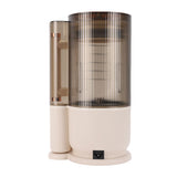 1.5L Nut Milk Maker with 12 Stainless Steel Blades Delay Start Boil Keep Warm Auto Clean Soy Milk Blender for Soy Almond Oat Rice Smoothie Juices Baby Food US Plug 110V