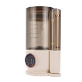 1.5L Nut Milk Maker with 12 Stainless Steel Blades Delay Start Boil Keep Warm Auto Clean Soy Milk Blender for Soy Almond Oat Rice Smoothie Juices Baby Food EU Plug 220V