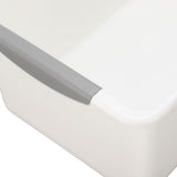 Multi Use Organizer Bin Space Saving Stackable Food Grade Plastic Pantry Storage Bin for Snack Seasoning Jar High L White Grey In Australia - Darrahopens