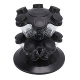 Revolving Countertop Seasoning Bottle Rack Organizer Kitchen Rotating Seasoning Jar Rack Condiment Holder Shelf
