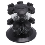 Revolving Countertop Seasoning Bottle Rack Organizer Kitchen Rotating Seasoning Jar Rack Condiment Holder Shelf
