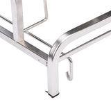 Stainless Steel Kitchen Organizer Rack Multifunctional Cutting Board Chopsticks Spoon Fork Drying Rack
