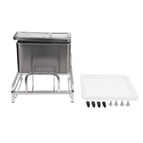 Stainless Steel Kitchen Organizer Rack Multifunctional Cutting Board Chopsticks Spoon Fork Drying Rack