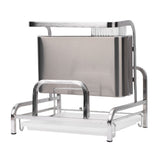 Stainless Steel Kitchen Organizer Rack Multifunctional Cutting Board Chopsticks Spoon Fork Drying Rack