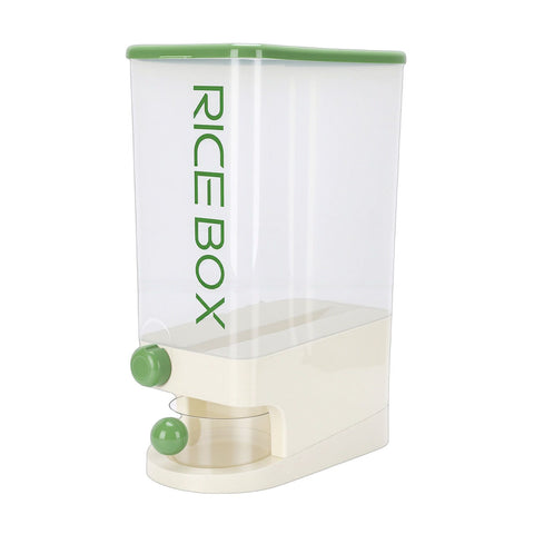 Rice Dispenser Large Capacity Multifunctional Airtight Space Saving Rice Storage Container for Home Green In Australia - Darrahopens
