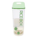 Rice Dispenser Large Capacity Multifunctional Airtight Space Saving Rice Storage Container for Home Green In Australia - Darrahopens