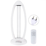 Dual Tube Ultraviolet Light Lamp Remote Control Timing Table Light for Home Hospital UseEU Plug 220V