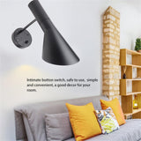 E27 Simply Modern Bedside Lamp Wall Light Adjustable Head for Cafe Hall Bedroom 85V‑265V