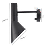 E27 Simply Modern Bedside Lamp Wall Light Adjustable Head for Cafe Hall Bedroom 85V‑265V