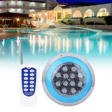 12LED 12W AC12V Swimming Pool Wall Light Remote Control IP68 Underwater Lights Decor