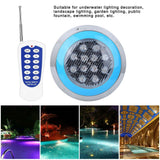 12LED 12W AC12V Swimming Pool Wall Light Remote Control IP68 Underwater Lights Decor