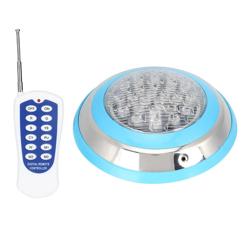 24W AC 12V 24LED Underwater Light Remote Control Waterproof Swimming Pool Lighting In Australia - Darrahopens