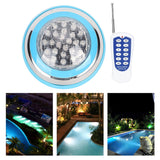 24W AC 12V 24LED Underwater Light Remote Control Waterproof Swimming Pool Lighting In Australia - Darrahopens