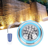 24W AC 12V 24LED Underwater Light Remote Control Waterproof Swimming Pool Lighting