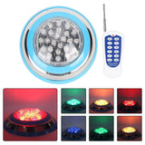 24W AC 12V 24LED Underwater Light Remote Control Waterproof Swimming Pool Lighting