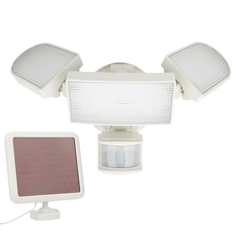 3‑Head Solar Motion Sensor Light Intelligent Wall Light Courtyard Sensor Lamps Home Supplies