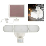 3‑Head Solar Motion Sensor Light Intelligent Wall Light Courtyard Sensor Lamps Home Supplies