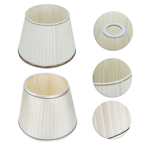2Pcs Modern Table Light Lamp Cover Fabric Lampshade Accessory for Living Room Bedroom In Australia - Darrahopens