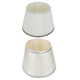 2Pcs Modern Table Light Lamp Cover Fabric Lampshade Accessory for Living Room Bedroom