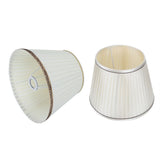 2Pcs Modern Table Light Lamp Cover Fabric Lampshade Accessory for Living Room Bedroom