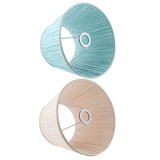 2PCS E27 Modern Simple Desk Lamp Cover Shade Fabric Lampshade for Living Room Bedroom