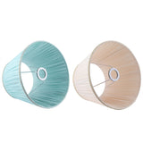 2PCS E27 Modern Simple Desk Lamp Cover Shade Fabric Lampshade for Living Room Bedroom