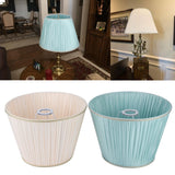 2PCS E27 Modern Simple Desk Lamp Cover Shade Fabric Lampshade for Living Room Bedroom