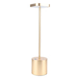 USB Rechargeable LED Bar Table Lamps Portable Desk Lamp for Bedside Dining Room Home DecorGold In Australia - Darrahopens