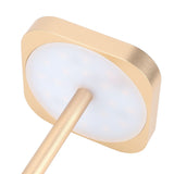USB Rechargeable LED Bar Table Lamps Portable Desk Lamp for Bedside Dining Room Home DecorGold