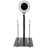 40LED 15X Magnifying Lamp with Adjustable Hose for Jewelery Identification Circuit Board RepairUS 110‑220V